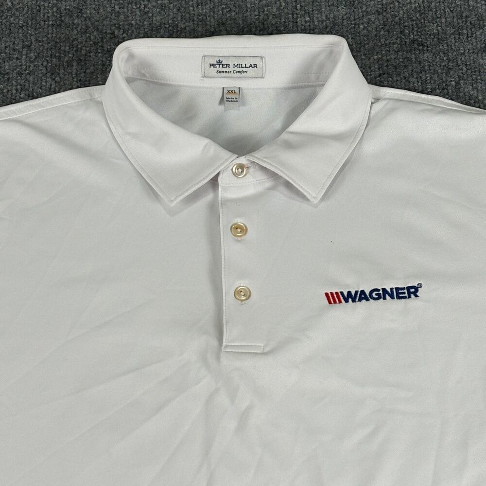 Peter Millar Summer Comfort Polo Shirt Size 2XL w/LOGO